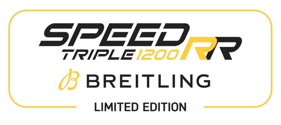 Triumph Speed Triple 1200 RR Breitling Logo Positive Colour